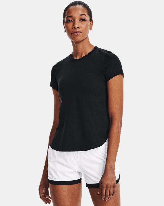 Women's UA PaceHER T-Shirt in Black image number 0
